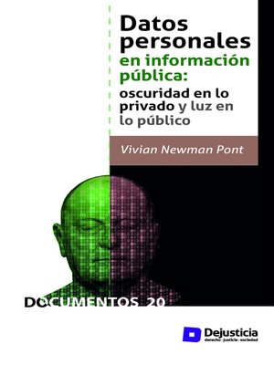 cover image of Datos personales en información pública